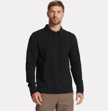 Men's solid pure cotton tshirt - Black